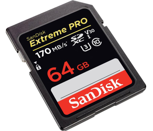 SANDISK SD 64GB 170MB/s SDSDXXY-064G-GN4IN - 494795 - zdjęcie 3